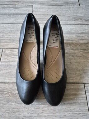 Clarks Black Heels